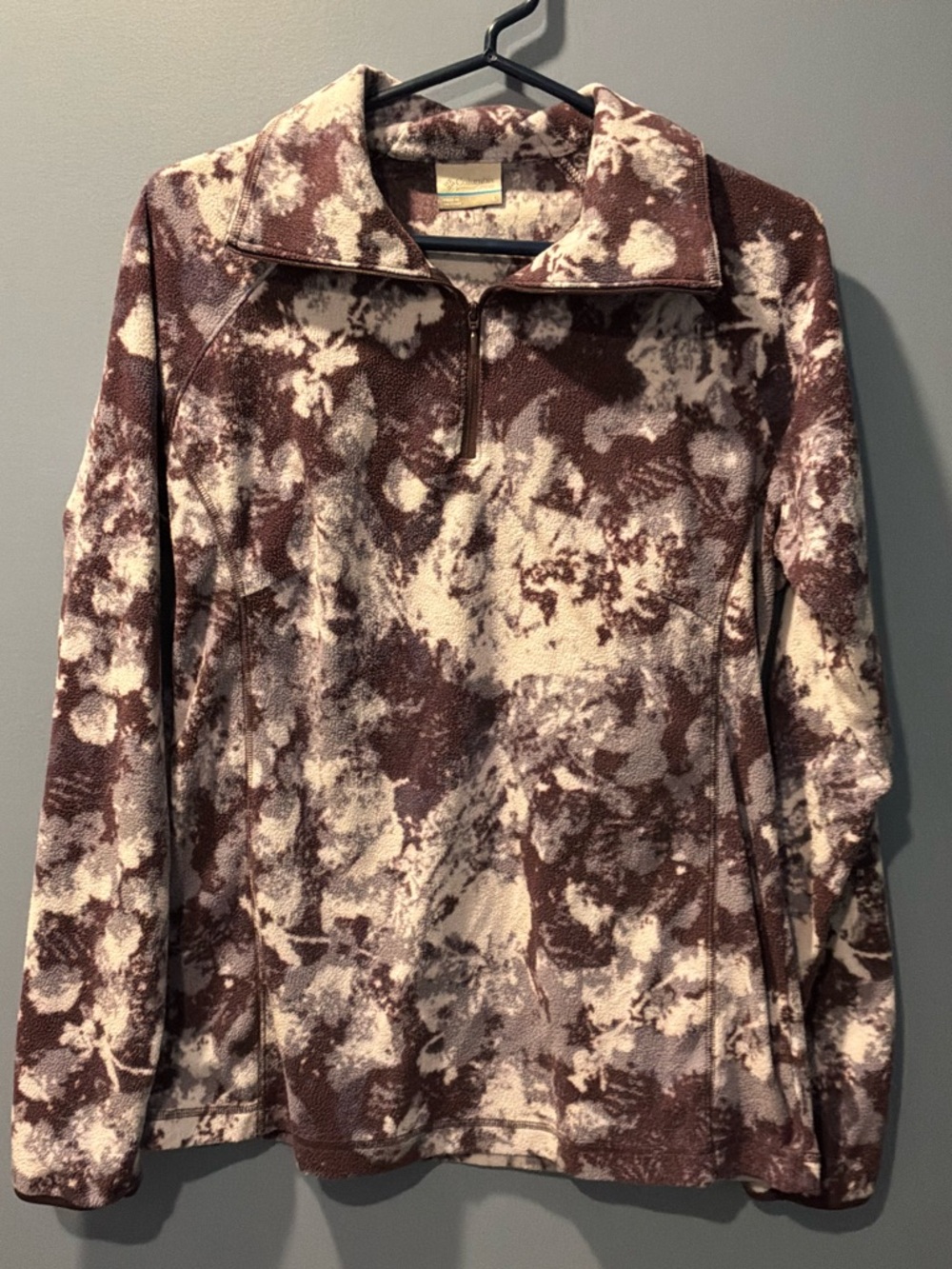 COLUMBIA Tie-Dye Fleece Quarter-Zip